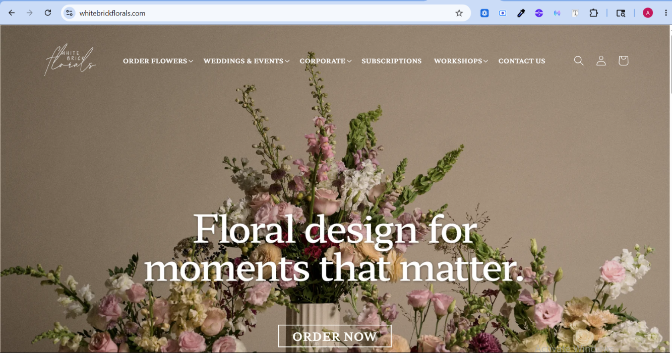 Whitebrickflorals
